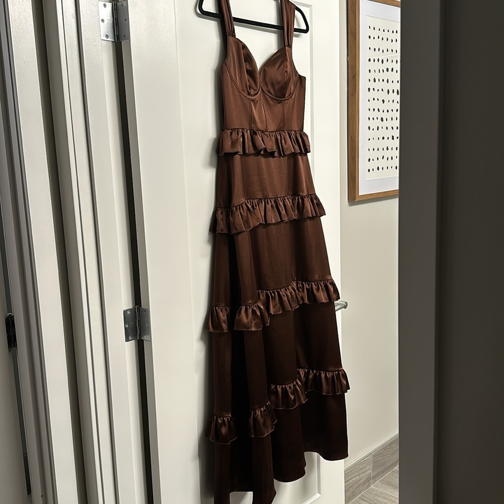 Sloane Satin Dress